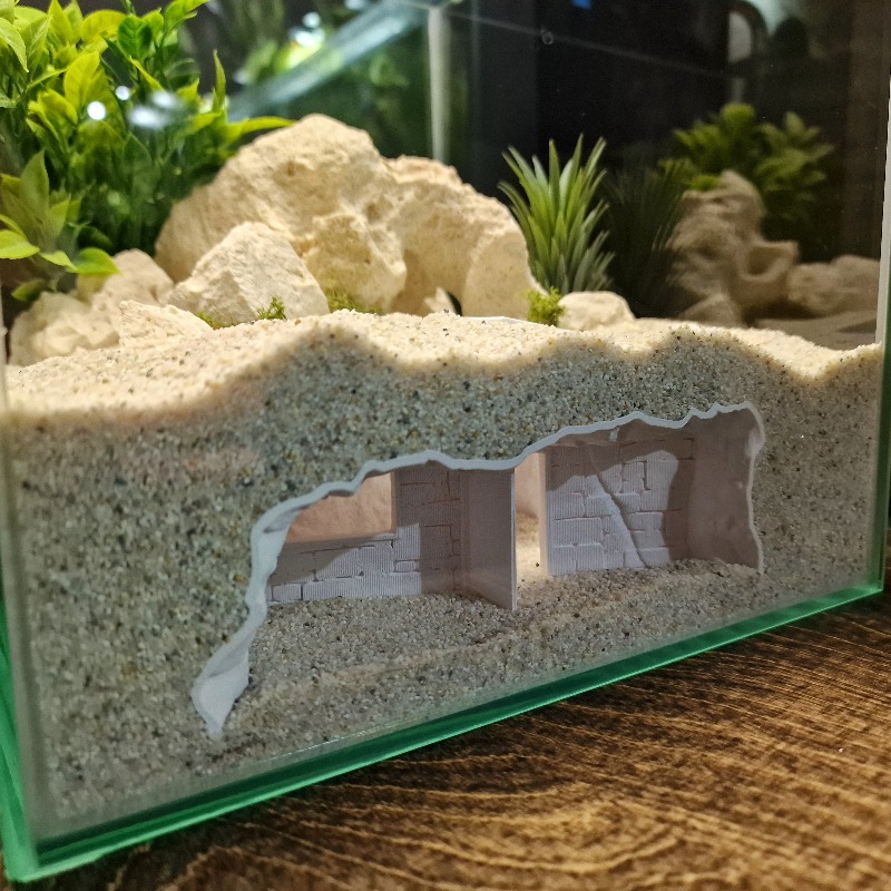 3D 프린팅된 비밀의 집 어항 동굴 수경 장식품 물고기 - Pet Supplies Fish 리뷰 및 가격
