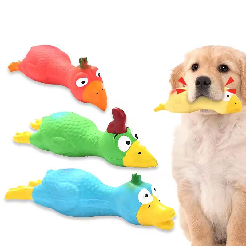귀여운 강아지 삑삑이 장난감 라텍스 닭 모양 내구성 있 - Pet Supplies Hours 리뷰 및 가격