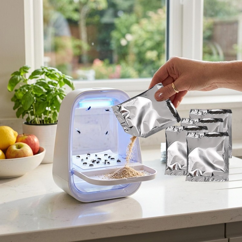 빠르게 작용하는 파리 유인제 주머니형 비독성 생선뼈 가 - Pet Supplies Fish 리뷰 및 가격