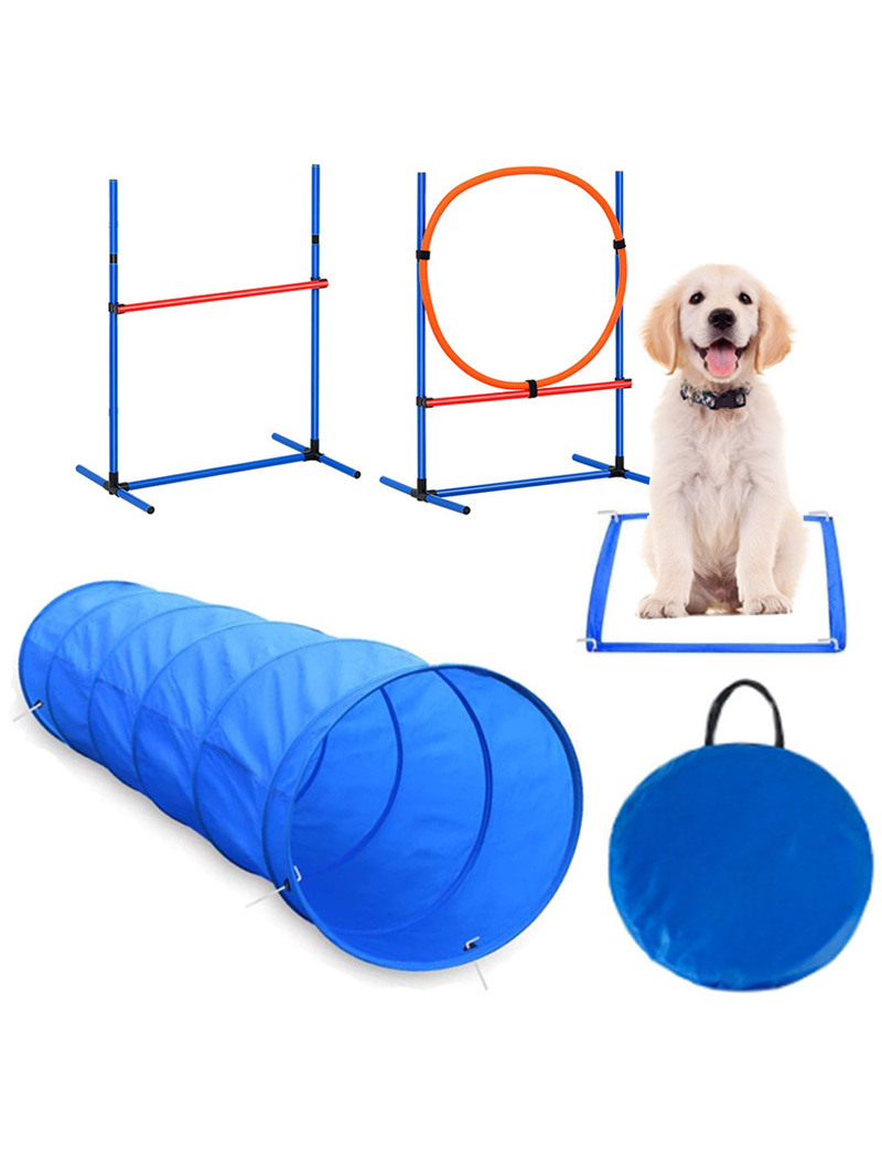 강아지 장애물 훈련 대회 소품 점프 폴 장벽 링 애완용 - Pet Supplies For Dogs 리뷰 및 가격